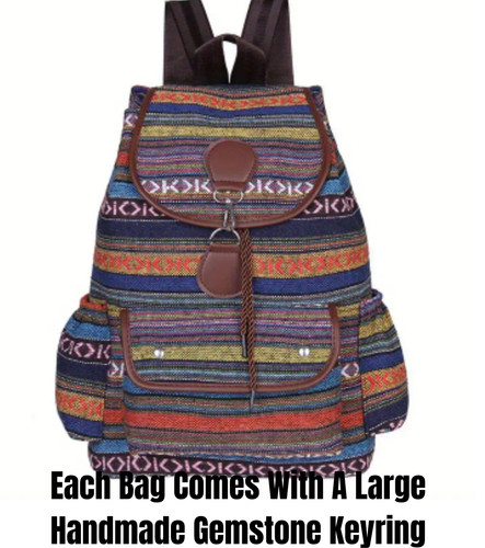 Large multicolour striped - multicolour,