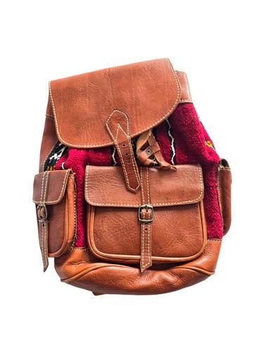 Moroccan kilim backpack large - moroccan,