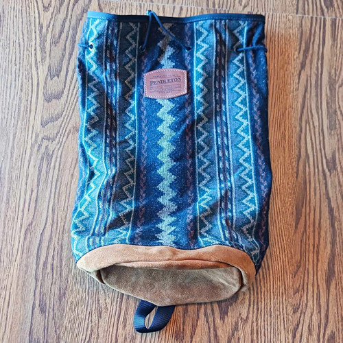 Vintage pendleton wool - wool, suede