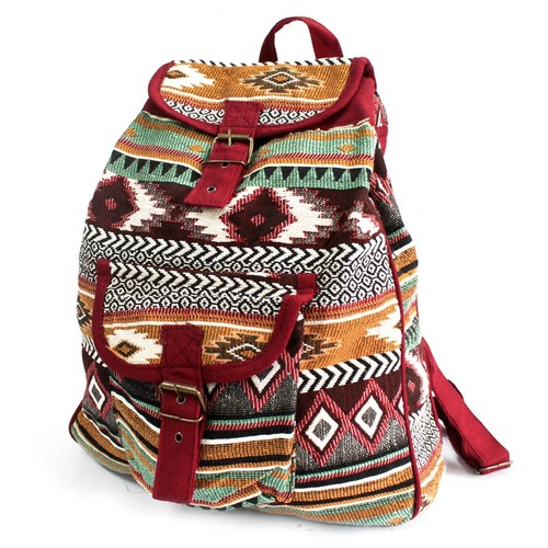Jacquard boho hippie - boho, backpack