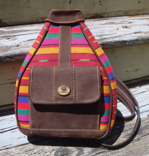 Guatemalan small backpack - guatemalan,