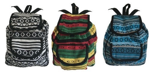 Aztec cotton backpack - cotton,